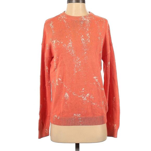 NWT BP Coral Camellia Splatter Sweater | S - Picture 1 of 7